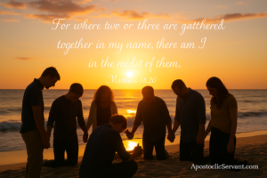 prayer on the beach 2