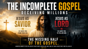 jesus as savior not lord