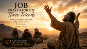 job praying for his freinds 16x9